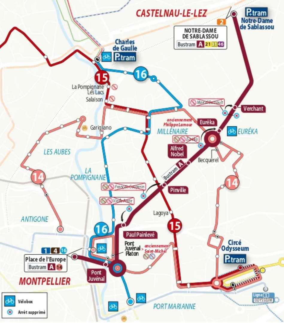 Circuit BusTramA