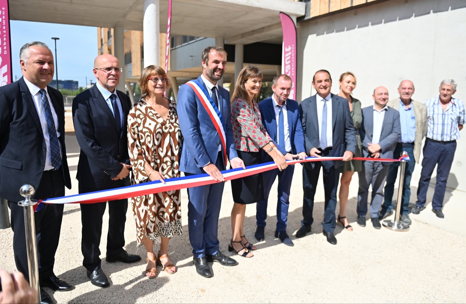 inauguration collège Port Marianne