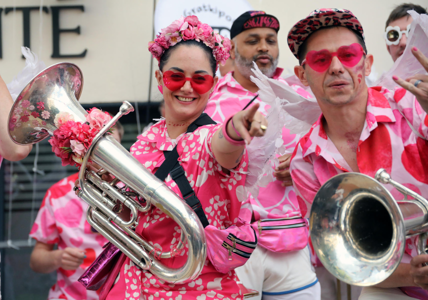 Festival des fanfares, quartier Centre
