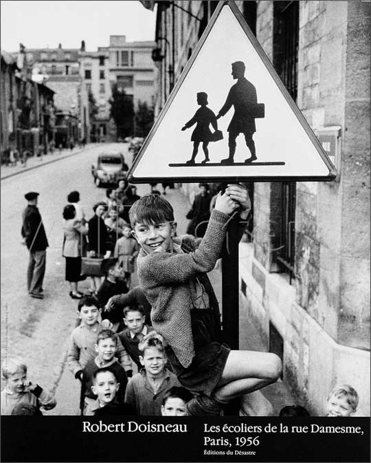 rue aux écoliers doisneau