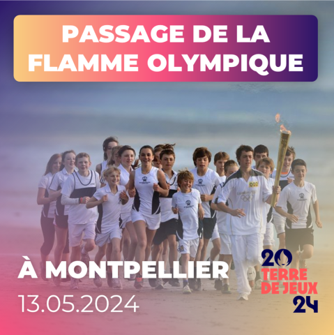 La Flamme olympique passera par Montpellier