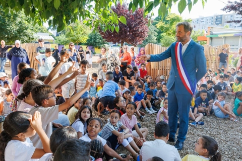 cour aventure à l'école Heidelberg