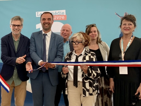 inauguration comédie du livre