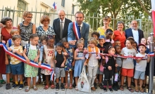 Inauguration de l'école Pierre et Colette Soulages