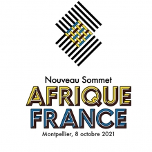 Logo du Sommet Afrique-France à Montpellier