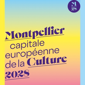 Logo de Montpellier capitale européenne de la Culture 2028