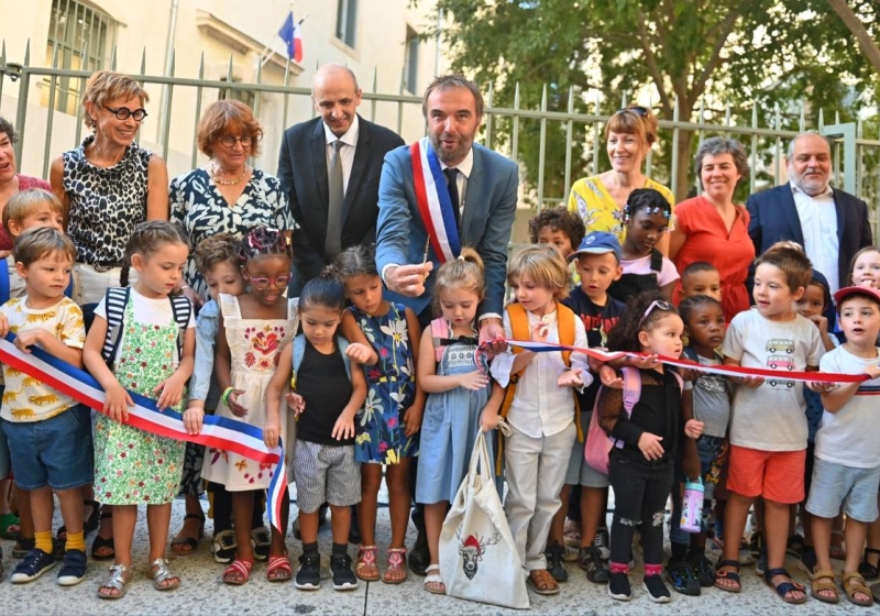 Inauguration de l'école Pierre et Colette Soulages