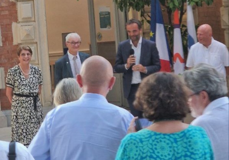 Discours de Michaël Delafosse pour l'Académie des Sciences et des Lettres de Montpellier.