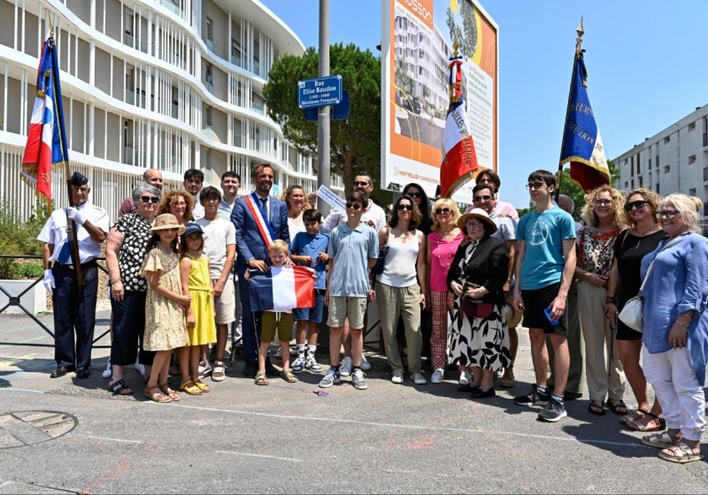 dénomination rue Elise Baudou
