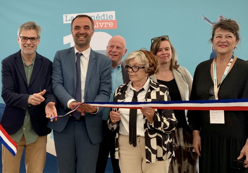 inauguration comédie du livre