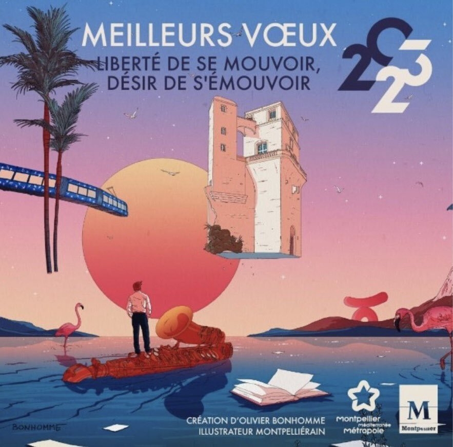 Meilleurs vœux pour 2023 Michaël Delafosse